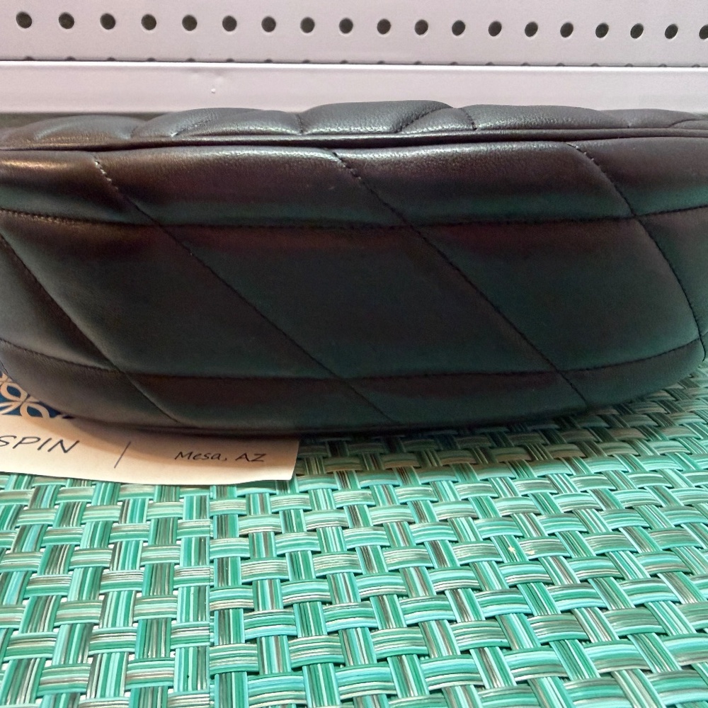 COACH Quilted Mira Crossbody Bag Black/Pewter - Picture 3 of 4